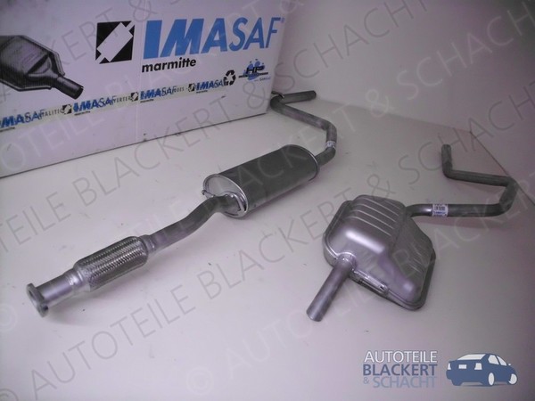 Imasaf Auspuffset Ab Kat für Ford Mondeo Kombi 1.6/1.8 Autom. 1996-1997|MSD+ESD-image