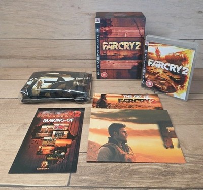 Far Cry 2 Collector s Edition PS3 PAL Komplett mit Sealed L T-Shirt Artbook Karte