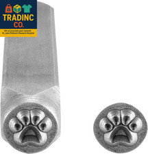 Dog Paw Metal Punch Stamp Stamping Tools 6Mm for Stamping/Punching Metal, Jewelr
