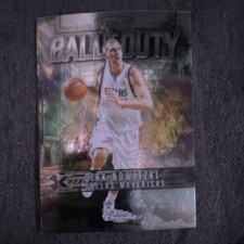 Topps Chrome 2025 Dirk Nowitzki Ball of Duty #BD-17 Dallas Mavericks NBA