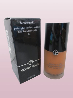 GIORGIO ARMANI LUMINOUS SILK PERFECT GLOW FLAWLESS FOUNDATION #11.5 1 OZ NWB