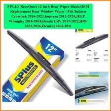 Rearquiet 12 Inch Rear Wiper Bladeoem Replacement Rear Window Wiper Fits S... Rearquiet 12 Inch Rear Wiper Bladeoem Replacement Rear Window Wiper Fits S...