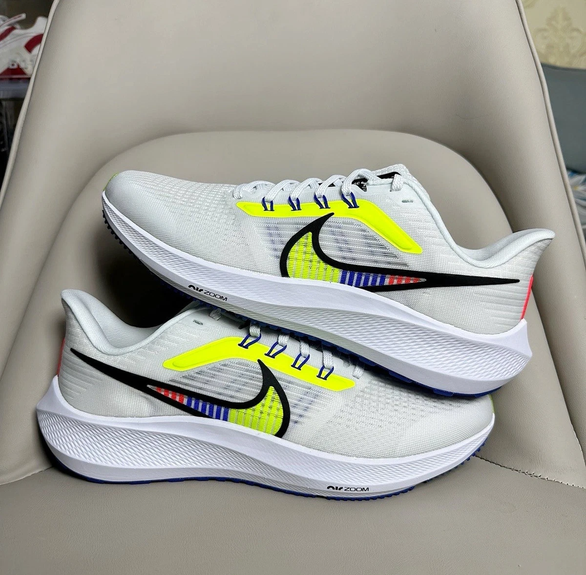Nike Air Zoom Pegasus 39 Premium White Volt for Sale