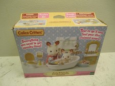 Sylvanian Families Calico Critters EPOCH COUNTRY BATHROOM SET NIB