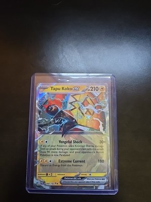 Tapu Koko EX 068/182SV04: Paradox Rift Holo Double Rate NM Condition