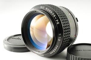 Minolta 58mm F1.2 Mc Rokkor | eBay