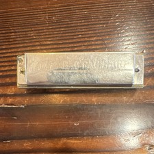 HOHNER Marine Band 1896 Diatonic Harmonica Key of C Silver Round Hole