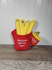 Emotional Support Fries Plush Toy