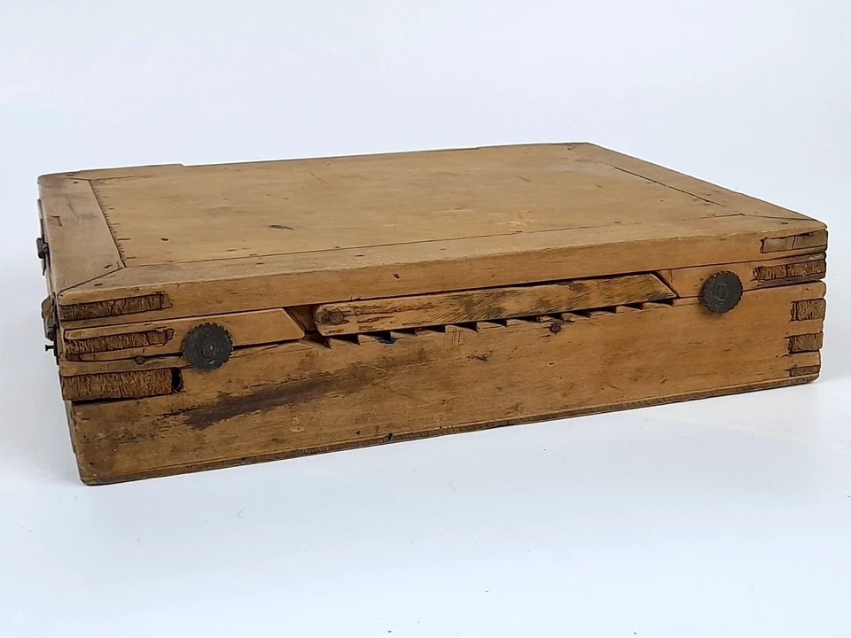 RARO Escritorio de Edición de Retoque Negativos de Cámara Soviética Años 20 Hecho a Mano 1 Copia Foto 3 de 4