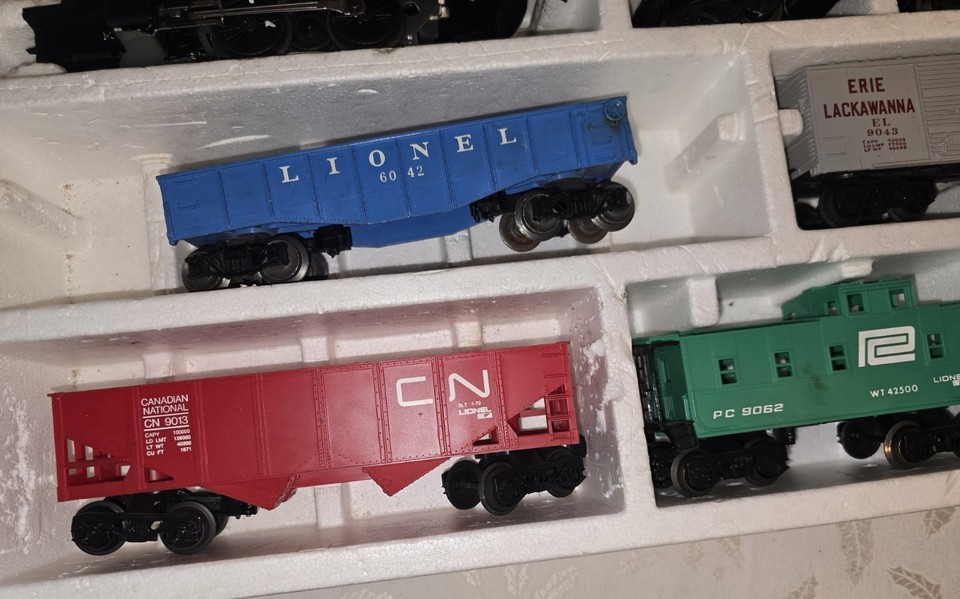 Lionel O Gauge Black Diamond Steam Locomotive Freight Train Set Box | eBay
