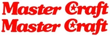 MASTER CRAFT CLASSIC  BOAT  DECAL FISHING *ANY SIZE OR COLOR BUY 1 GET 1 FREE