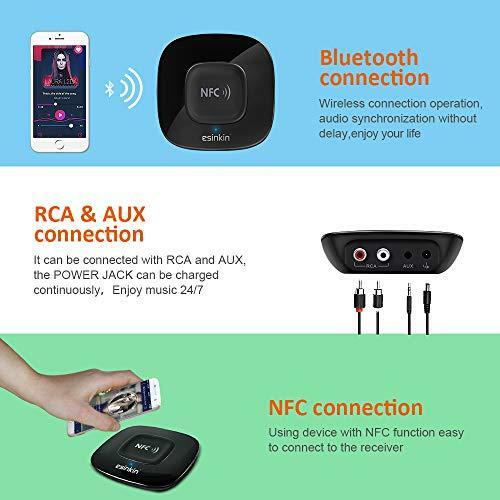 Esinkin Bluetooth Receiver Wireless Esinkin Bluetooth Audio