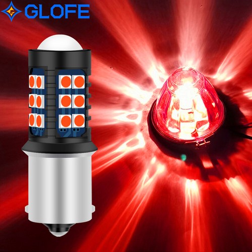 Watermelon LED Bulb Pure Red For Side Marker Lights 1156 1 One Wire