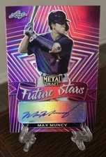2021 Leaf MD Max Muncy Rare PINK REF.  AUTO FUTURE STARS /20 # Match 1/1 Rookie