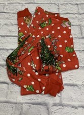 Pottery Barn Pajamas Christmas Grinch 100 Organic Cotton 8/10