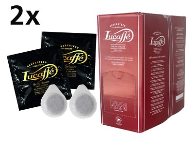 2x 150St ESE Pads 44mm - Lucaffe MR. EXCLUSIVE 100% Arabica - Mondo Barista