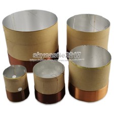 2pcs 20.4-65.5mm Core ASV Speaker Voice Coil Woofer Bass Sound Drive Repair Part
