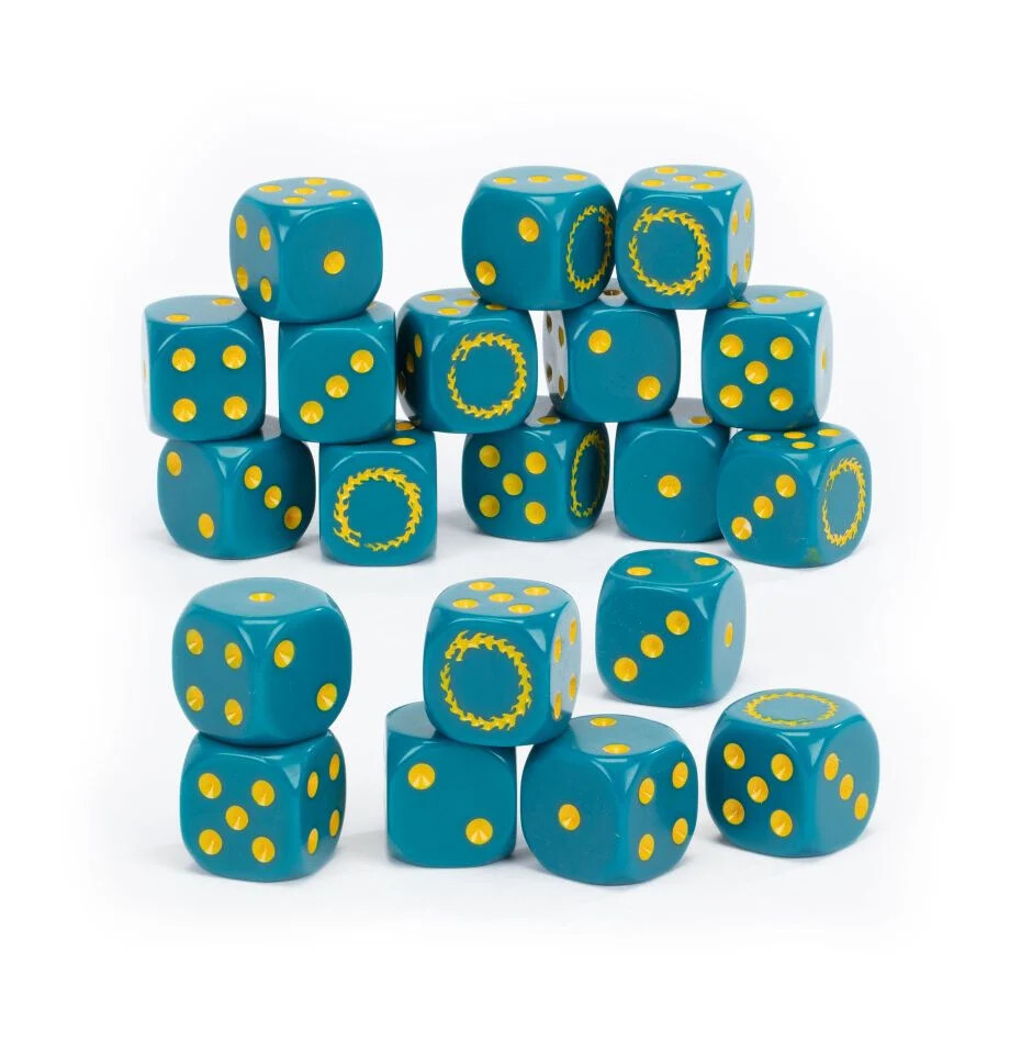 THOUSAND SONS DICE 40K WARHAMMER D6 TZEENTCH CHAOS USED LOOSE | eBay