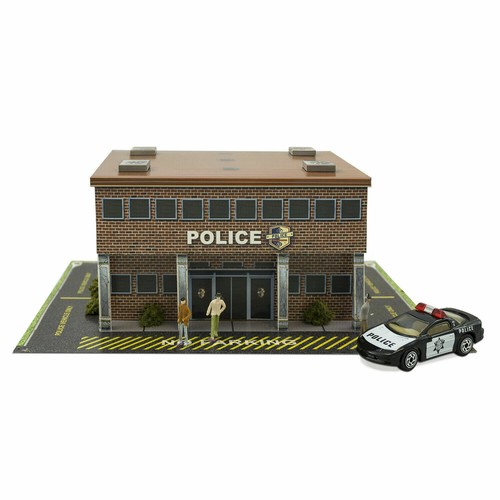 1/48 O Scale Police Station Diorama 