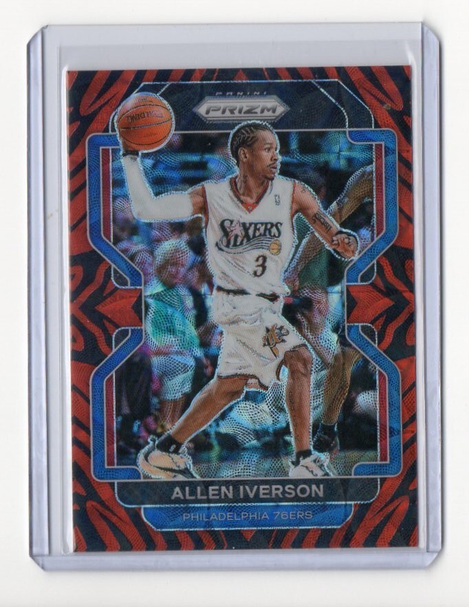 21-22 Prizm Choice Tiger Stripes Allen Iverson