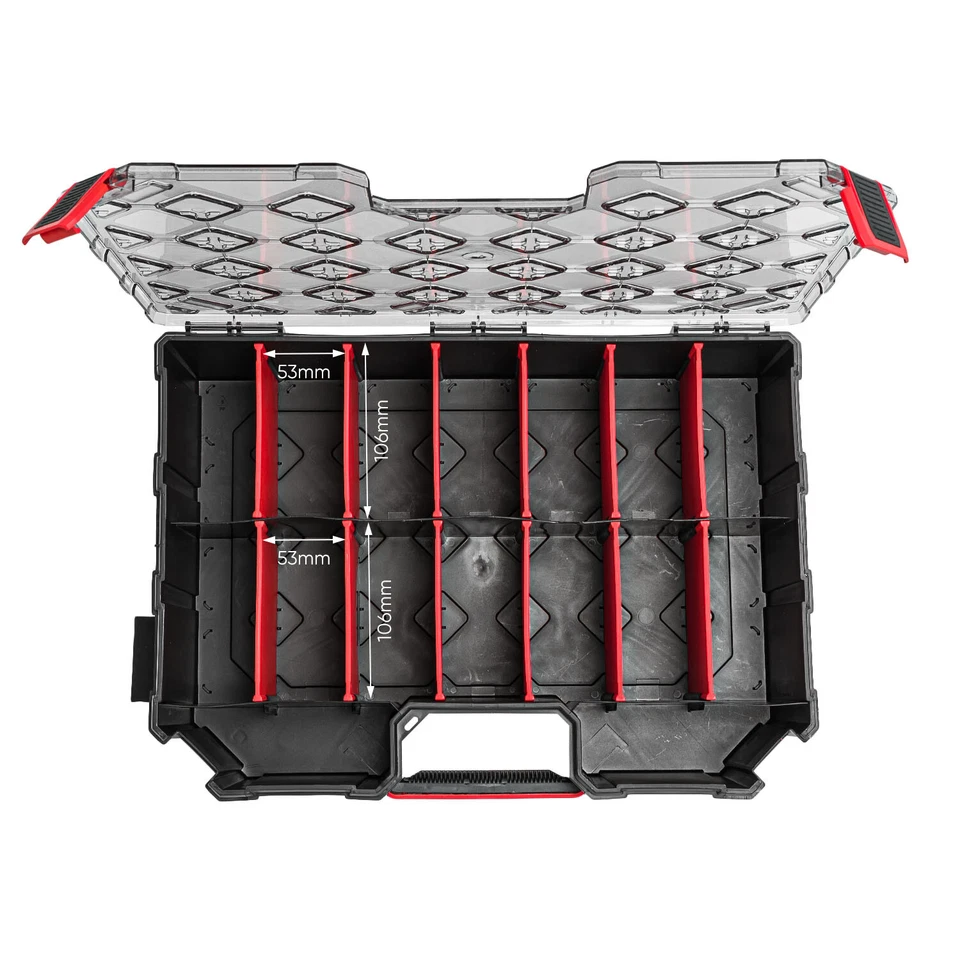 3x Sortimentskasten TAGER 284x390x105 Sortimentsbox Kistenberg Sortierbox - Bild 4 von 4