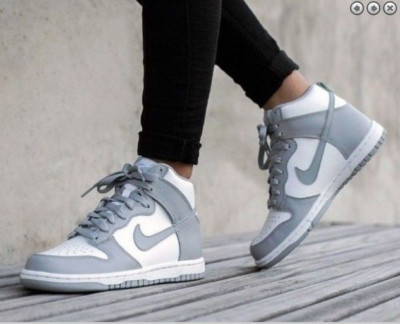 nike dunk high cool grey