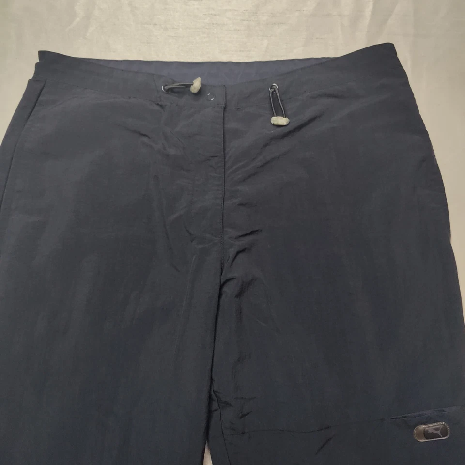 Pantalones cortos de nailon azul marino talla 12 de PUMA para mujer Foto 2 de 4