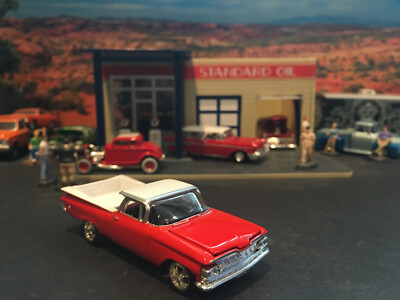 1:64 Hot Wheels Limited Edition 1959 59 Chevy El Camino Red and