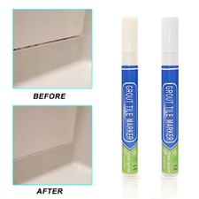UP8x Anti Mould Grout Pen For Revives Restores Tile In White Grey Black Beige