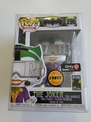 Funko POP The Joker Gamer Chase #296 Gamestop Exclusive With Soft POP Protector 889698437073 | eBay