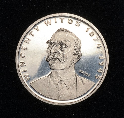1984 Poland 1,000 Zlotych Coin, Nickel Sample ( Proba ), UNC
