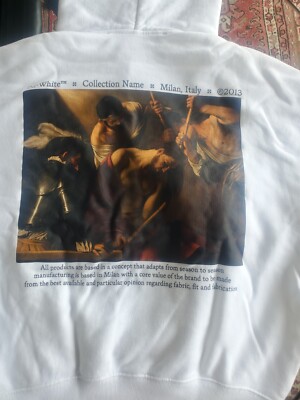 Rare Off-White Caravaggio Painting Hoodie