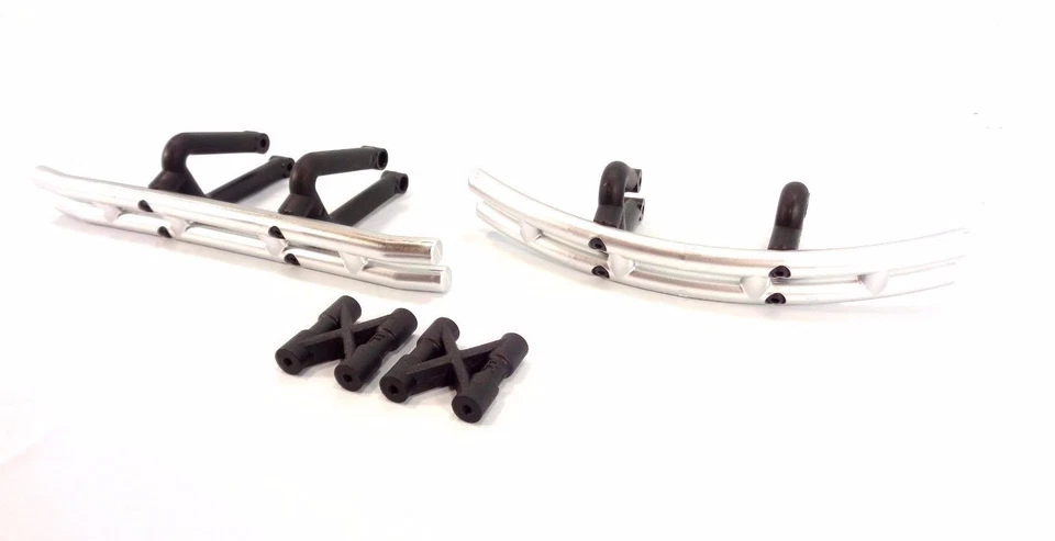 Traxxas T-Maxx 2.5 3.3 Front Rear Bumper Set with Mounts Braces E-Maxx 49104-1