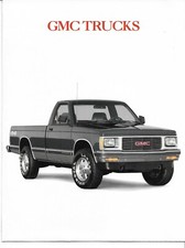 Brochure automobile Camions GMC 1990