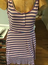 SO Medium Syriped Multicolor Mini Dress