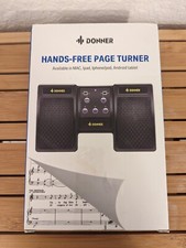 Donner Hands Free Page Turner Pedal Music for Mac PC, iPad or Android Tablet