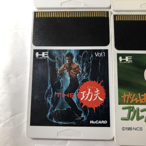 PC Engine HuCARD software 10-piece set, operation unconfirmed - Picture 8 of 14