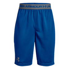 UA Under Armour Boys Tech Prototype 2.0 Shorts Blue Graphite Youth Large NWT