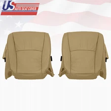 Fits 2004 Highlander Driver & Passenger Bottom Seat Cover Perforated Leather