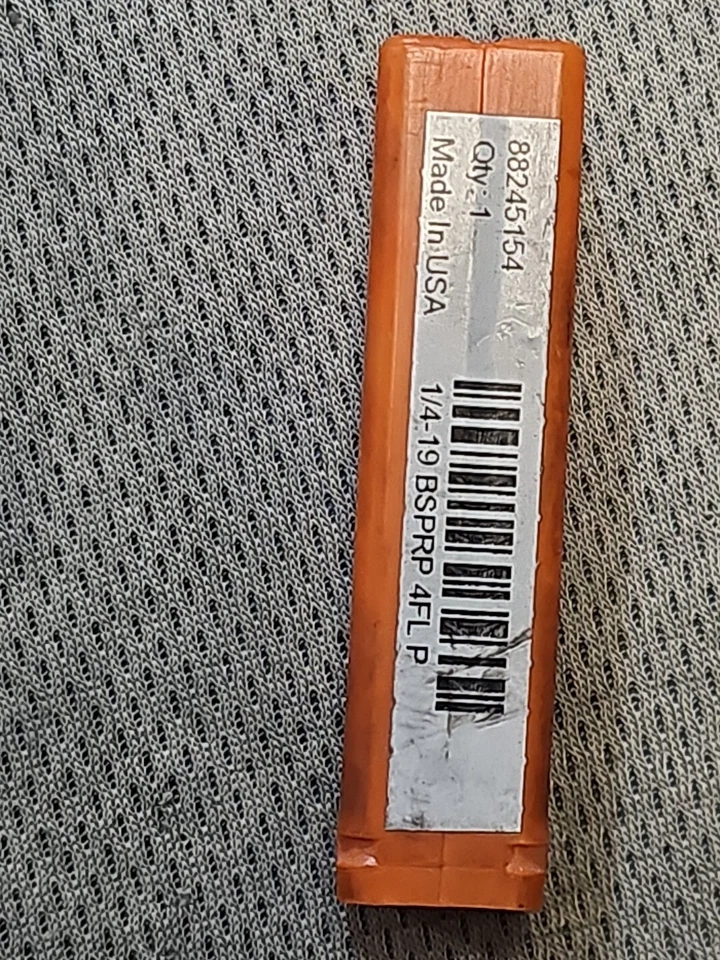 Hertel 88245154 BSPRP 1/4-19 4-Flute Pipe Tap - Image 3 of 3