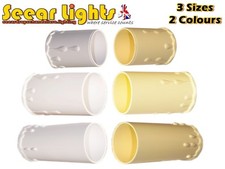 Set of 5 Chandelier Candle Plastic Drips Light Pendant Bulb Cover Sleeve Antique