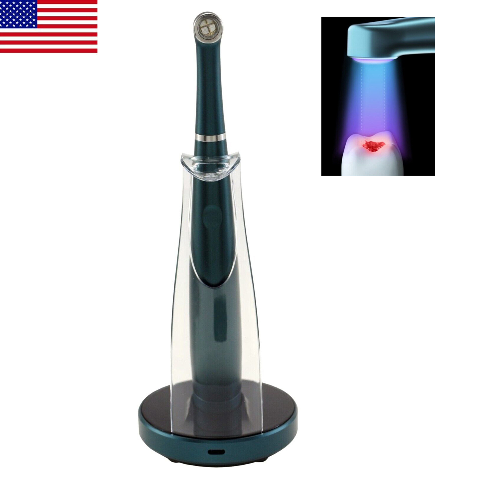 Luz de curado dental LED de amplio espectro ortopédico detectar caries ultradent Valo SWAN