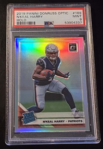 2019 Donruss Optic Football Holo N'Keal Harry #169