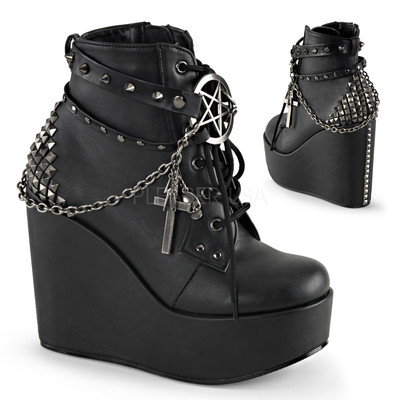 demonia spiked boots