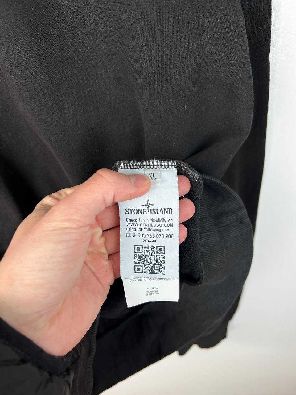 Stone island luxury patch program sweatshirt size… - image 3