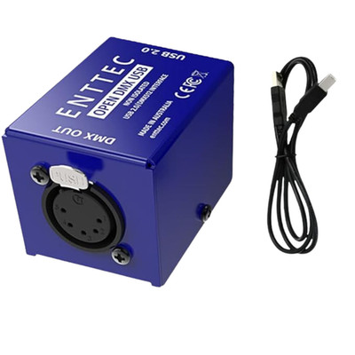 Enttec Open DMX USB 70303 Lighting Interface - Open Source/Hardware Only 
