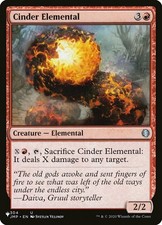 Cinder Elemental - The List - The List #51/169 MTG Magic The Gathering
