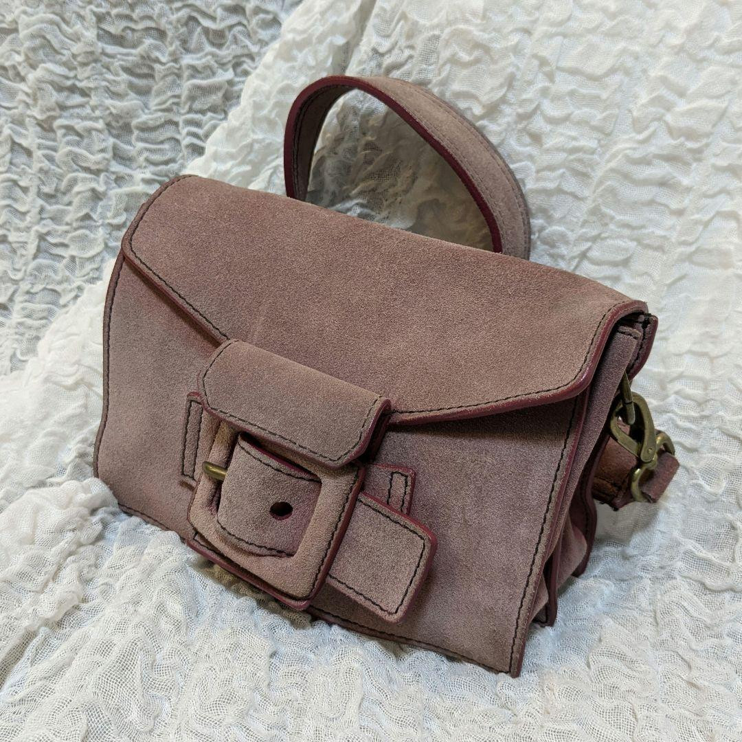 miu miu Archive Shoulder Bag Crossbody bag Suede Sakura miu miu Archive Shoulder Bag Crossbody bag Suede Sakura