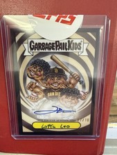 2025 Bowman Chrome Garbage Pail Kids GPK Black Ref Leo De Vries Auto 07/10 SSP