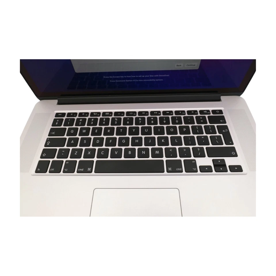 Apple MacBook Pro 15,4 Zoll 512GB SSD Intel i7 4. Gen., 2,20GHz 16GB Silber - Bild 3 von 4